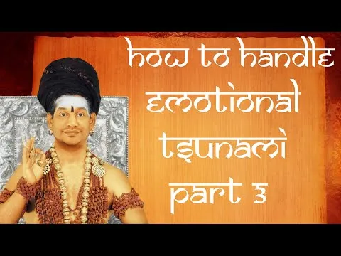 How to Handle Emotional Tsunami || Part 3 || Nithyananda Satsang || 22 November 2014