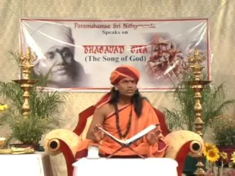 Bhagavad Gita chapter 10 Part 1 - Nithyananda