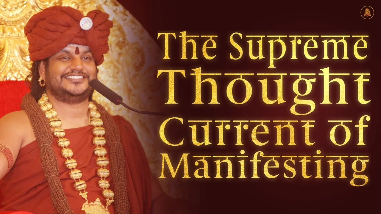 The Supreme Thought Current of Manifesting | Nithyananda Satsang | 09 Jul 2016