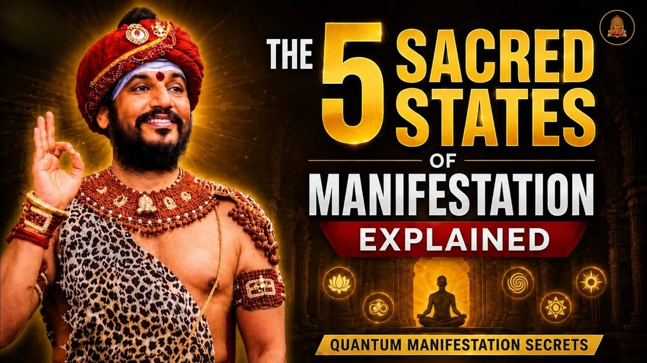Quantum Manifestation Formula | SPH Nithyananda Paramashivam