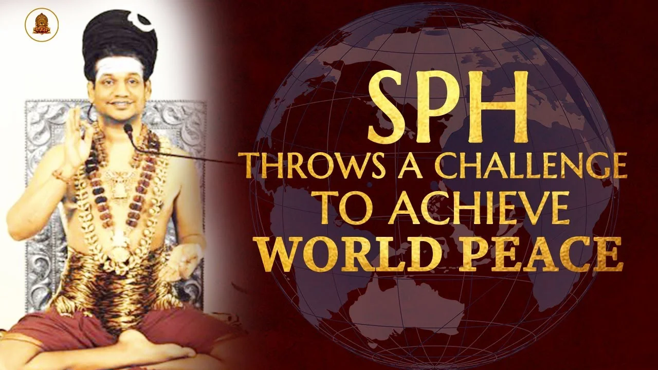 SPH Throws A Challenge To Achieve World Peace | Nithyananda Satsang | 21 Sep 2020