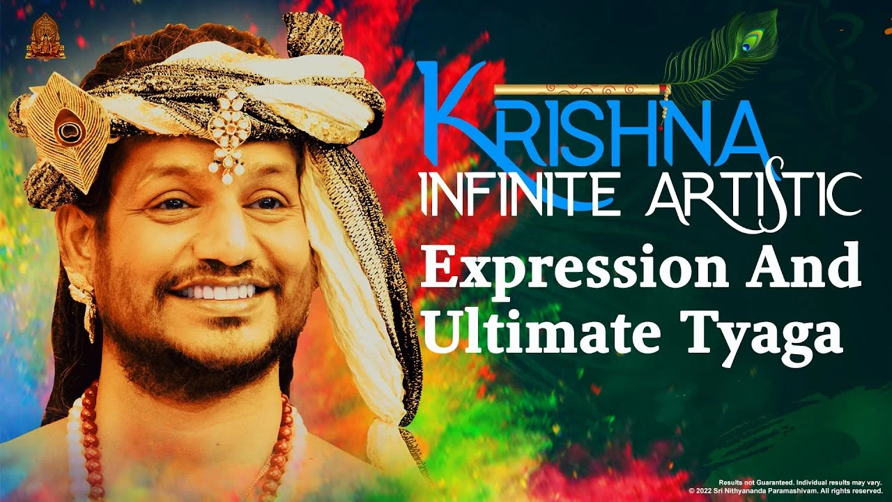Krishna From The Eyes of Shaiva Sampradaya:Infinite Artistic Expression & Ultimate Tyaga | 19 Aug 22