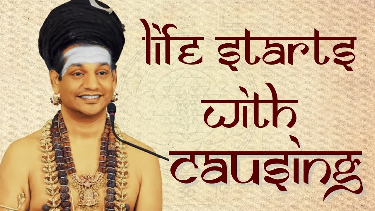 Life Starts with Causing || Nithyananda Satsang Live Stream || 06 Nov 2017