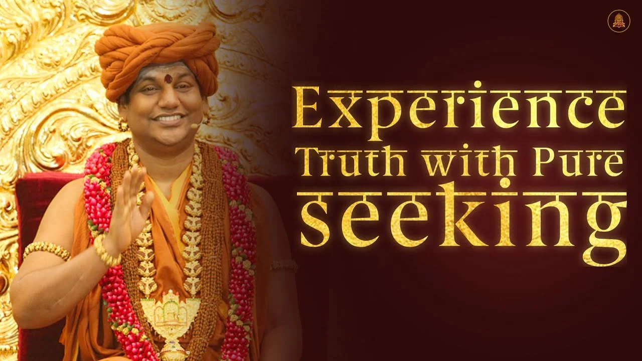 Experience Truth with Pure seeking | Nithyananda Satsang | 24 Apr 2015