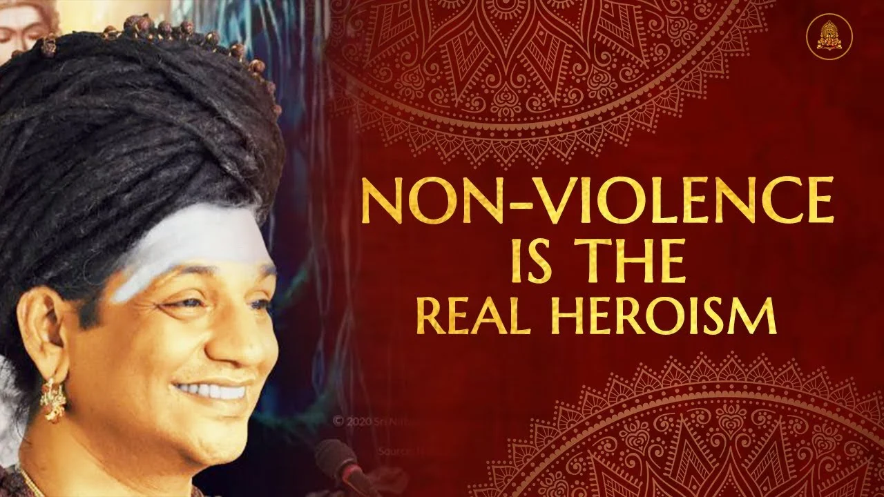 Non-Violence Is The Real Heroism! | Nithyananda satsang | 13 Jul 2020