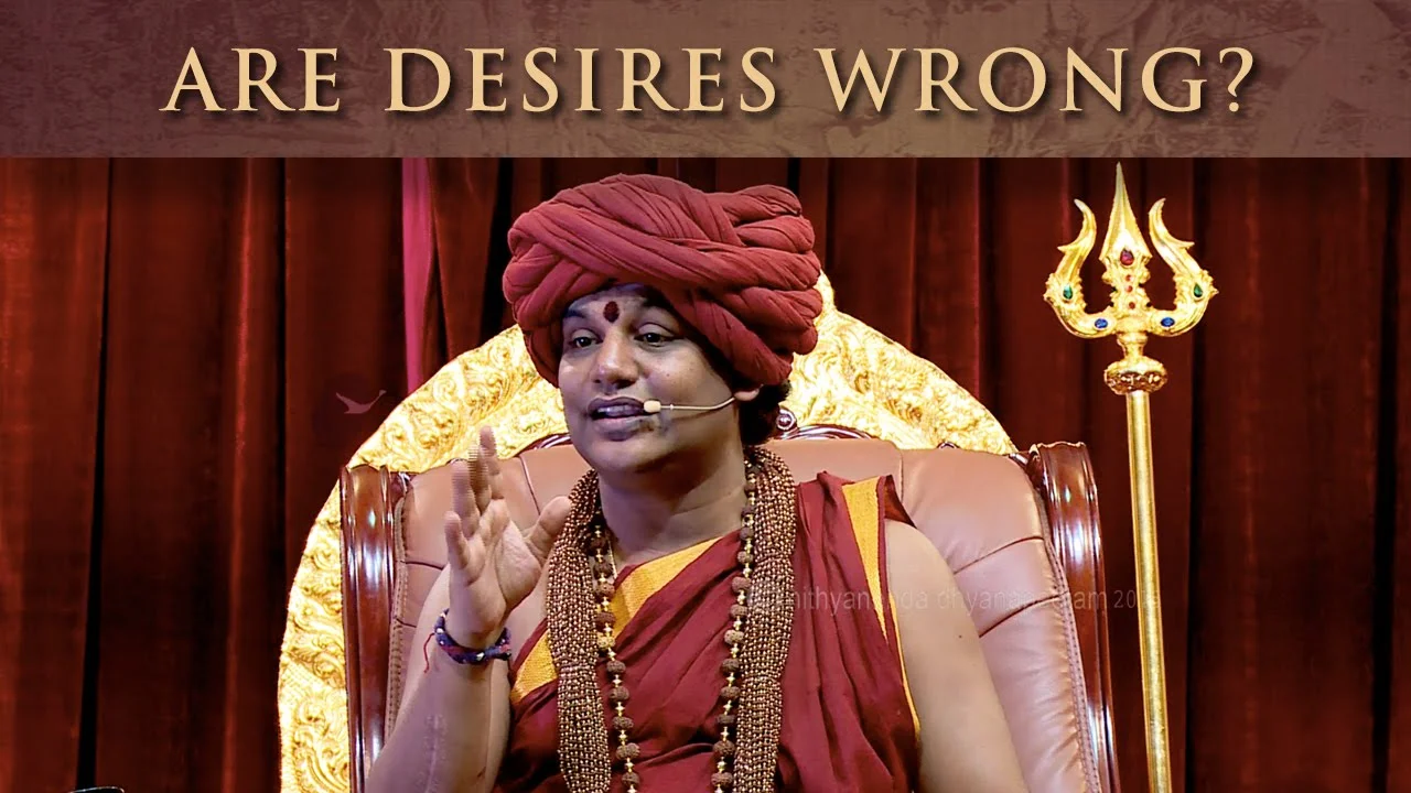 Are desires wrong?