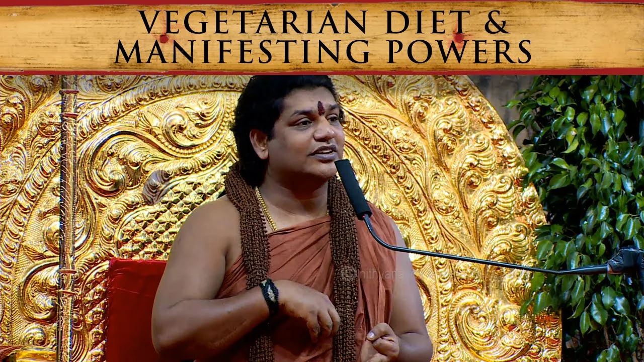 Vegetarian Diet for Manifesting Extraordinary Powers