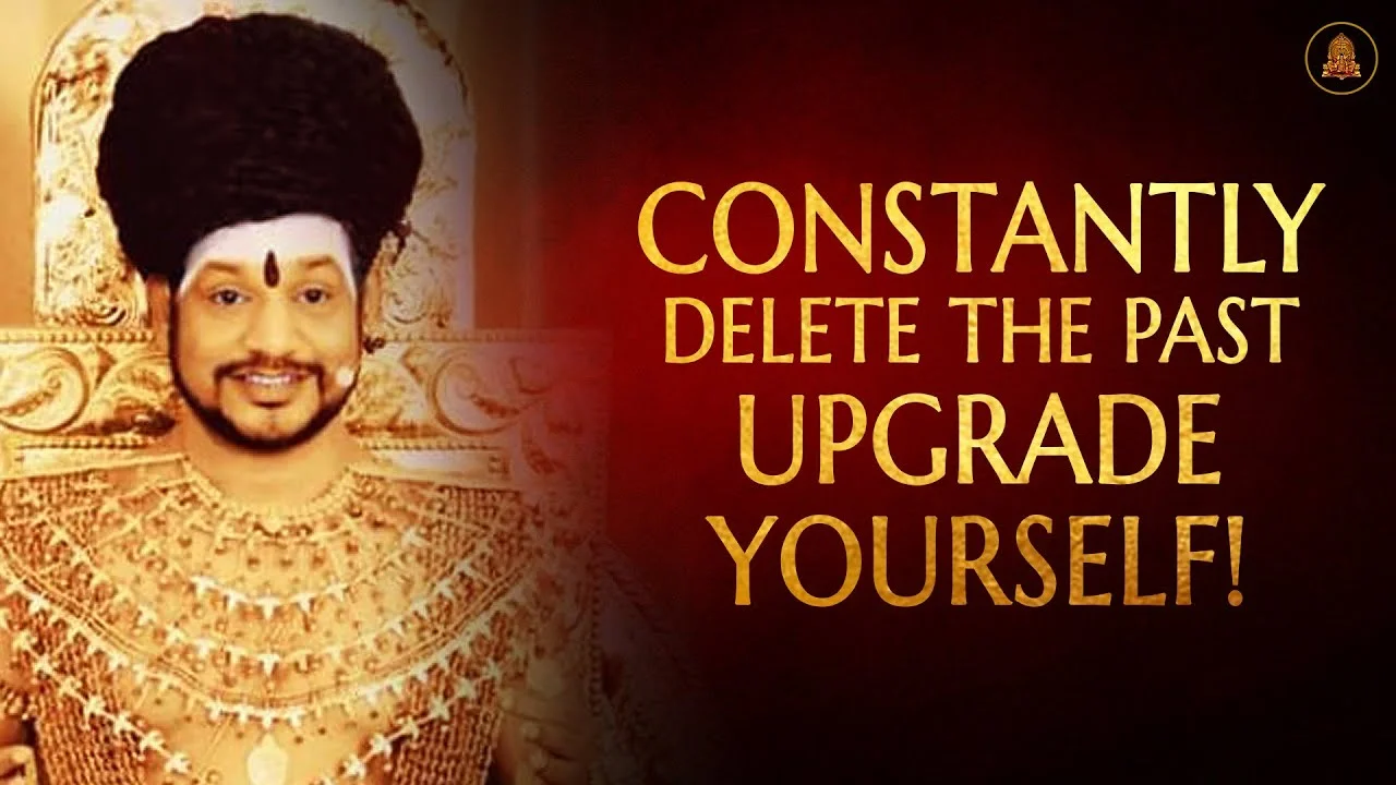 Constantly Delete the Past, Constantly Upgrade Yourself! | Nithyananda Satsang | 29 July 21