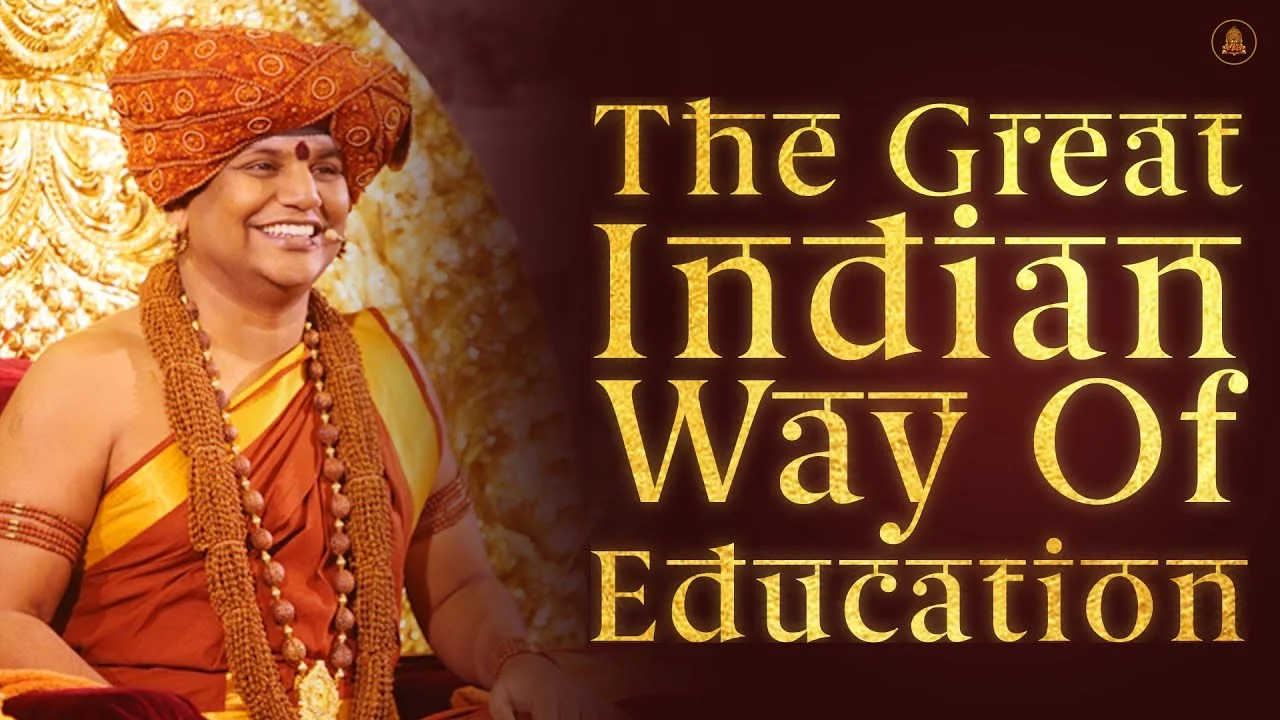The Great Indian Way Of Education | Nithyananda Satsang | 17 May 2015