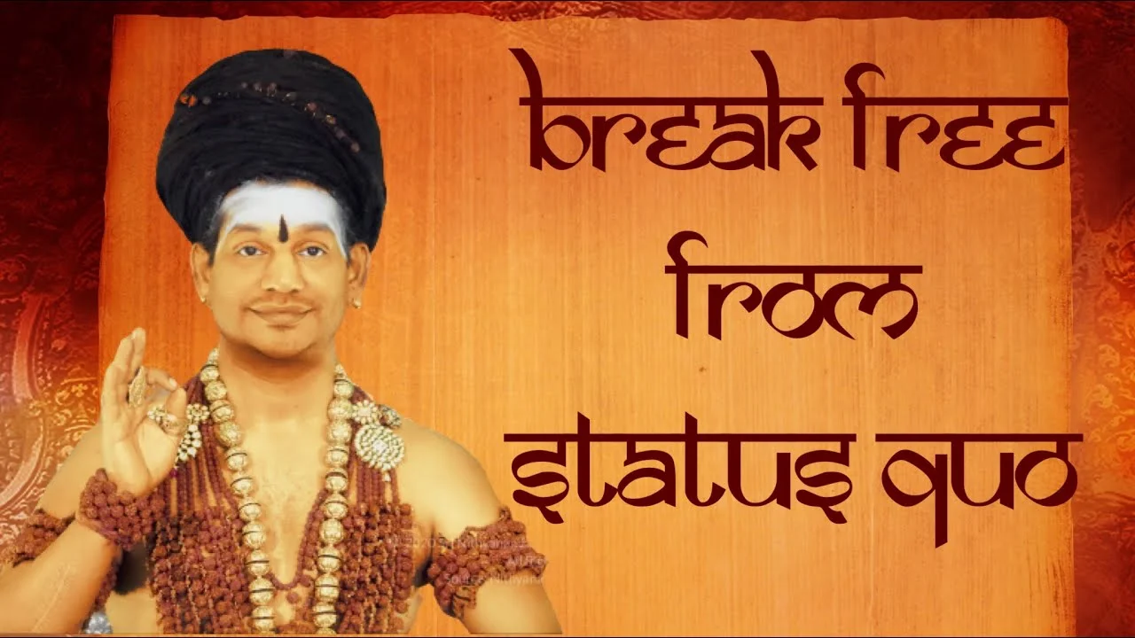 Break Free From Status Quo - Guru Purnima Message - Live || 27 July 2018