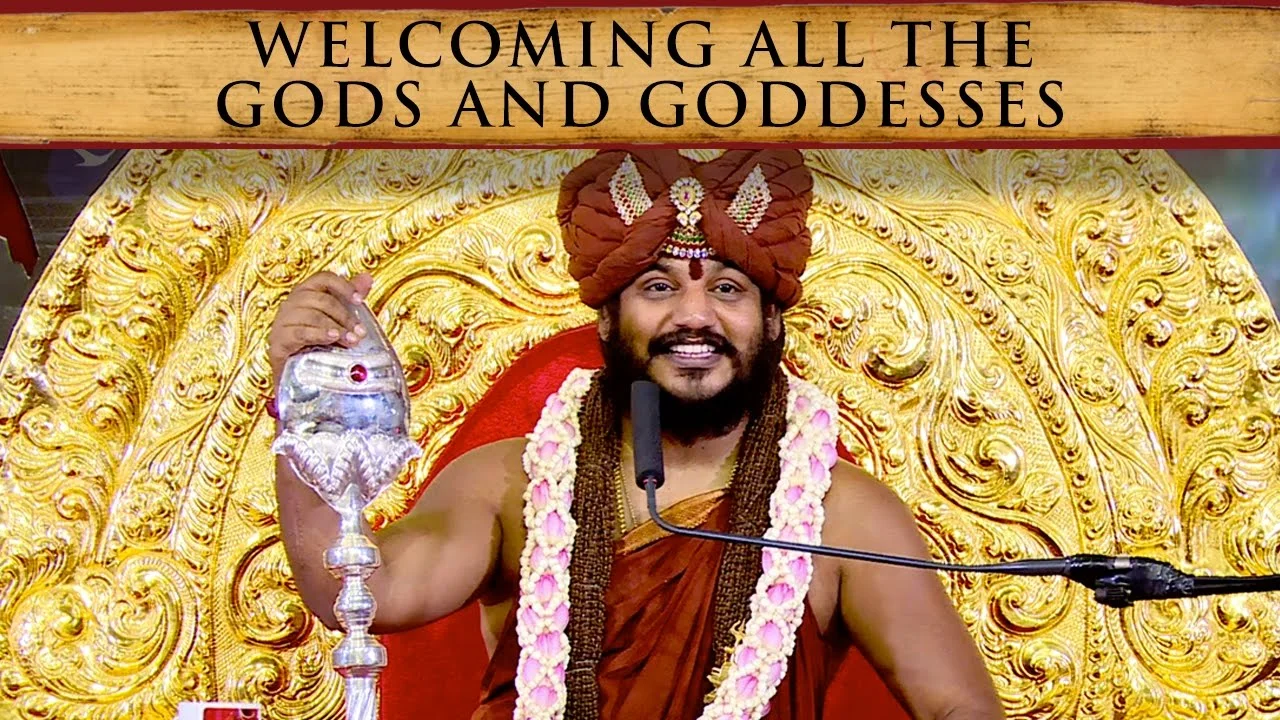 Welcoming all the Gods and Goddesses to Sadashivoham 2016