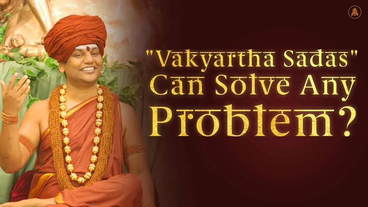 Vakyartha Sadas Can Solve Any Problem? | Nithyananda Satsang | 20 Mar 2015