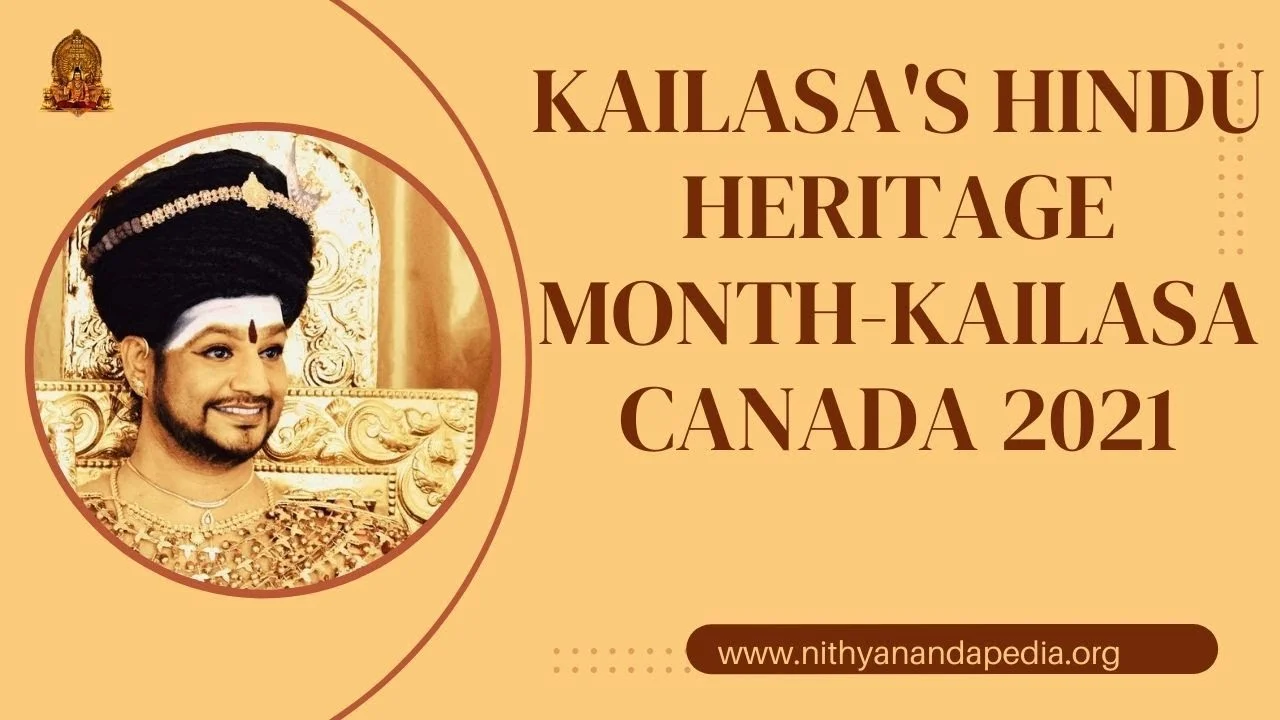 LIVE DARSHAN | KAILASA'S HINDU HERITAGE MONTH - KAILASA IN CANADA | 27 NOV 21