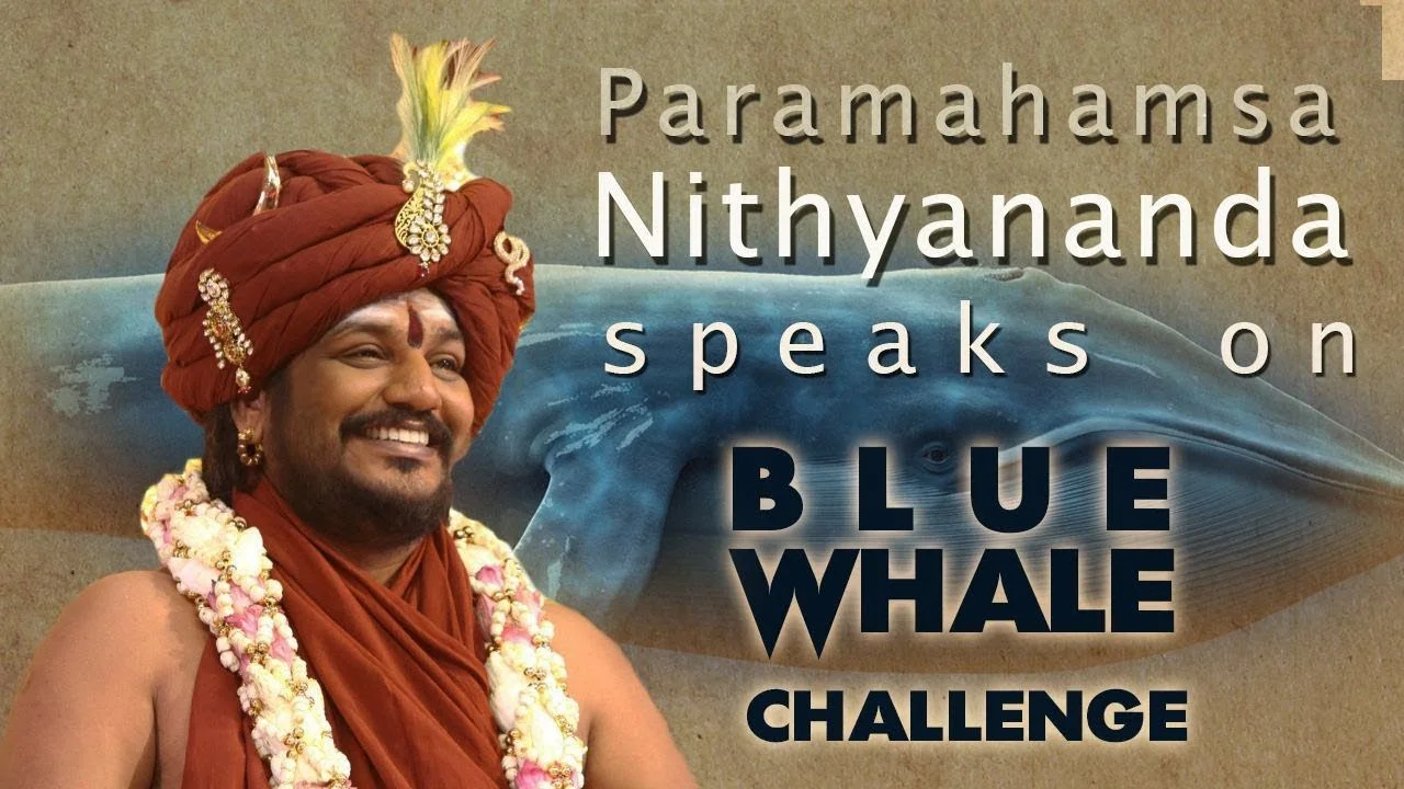 Paramahamsa Nithyananda Speaks on the Blue Whale Challenge