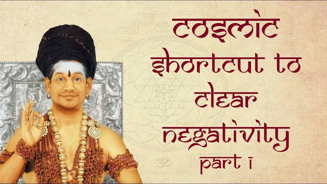 Cosmic Shortcut to Clear Negativity|| Part 1 || Mahasadashivoham || 31 Jan 2018