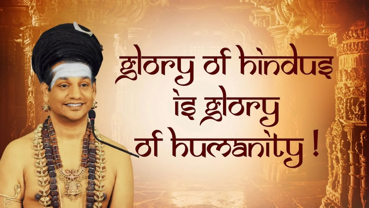 Glory of Hindus is Glory of Humanity || Nithyananda Satsang Live Stream || 24 Dec 2018