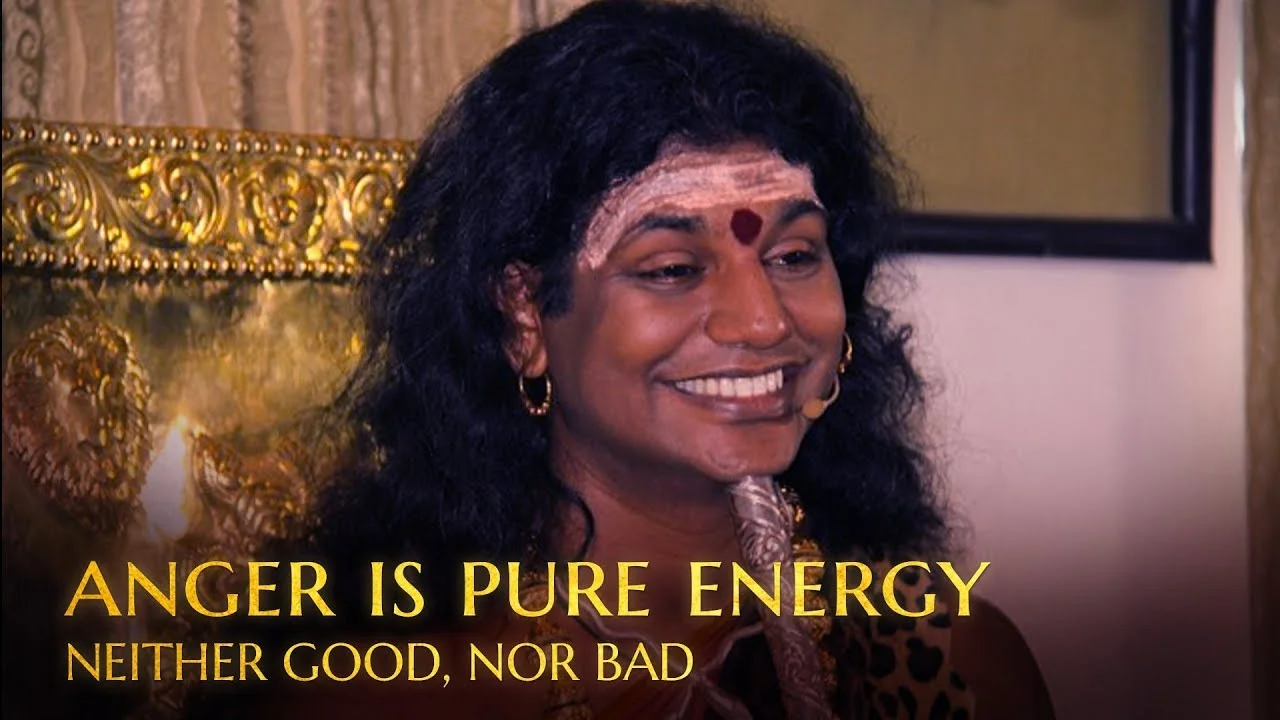 Anger is Neither Good Nor Bad, It is Pure Energy