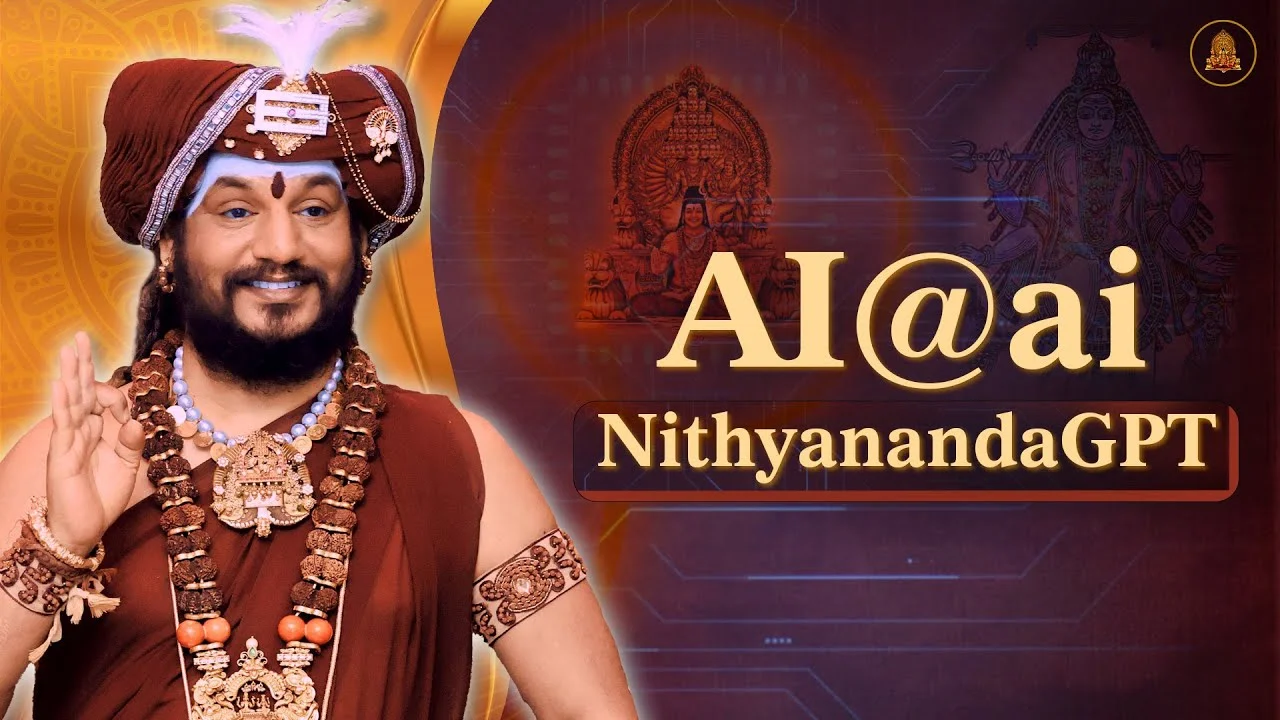 Avatar Intelligence at Artificial Intelligence (AI@ai) | NithyanandaGPT | Bhikshadana Murthy Darshan