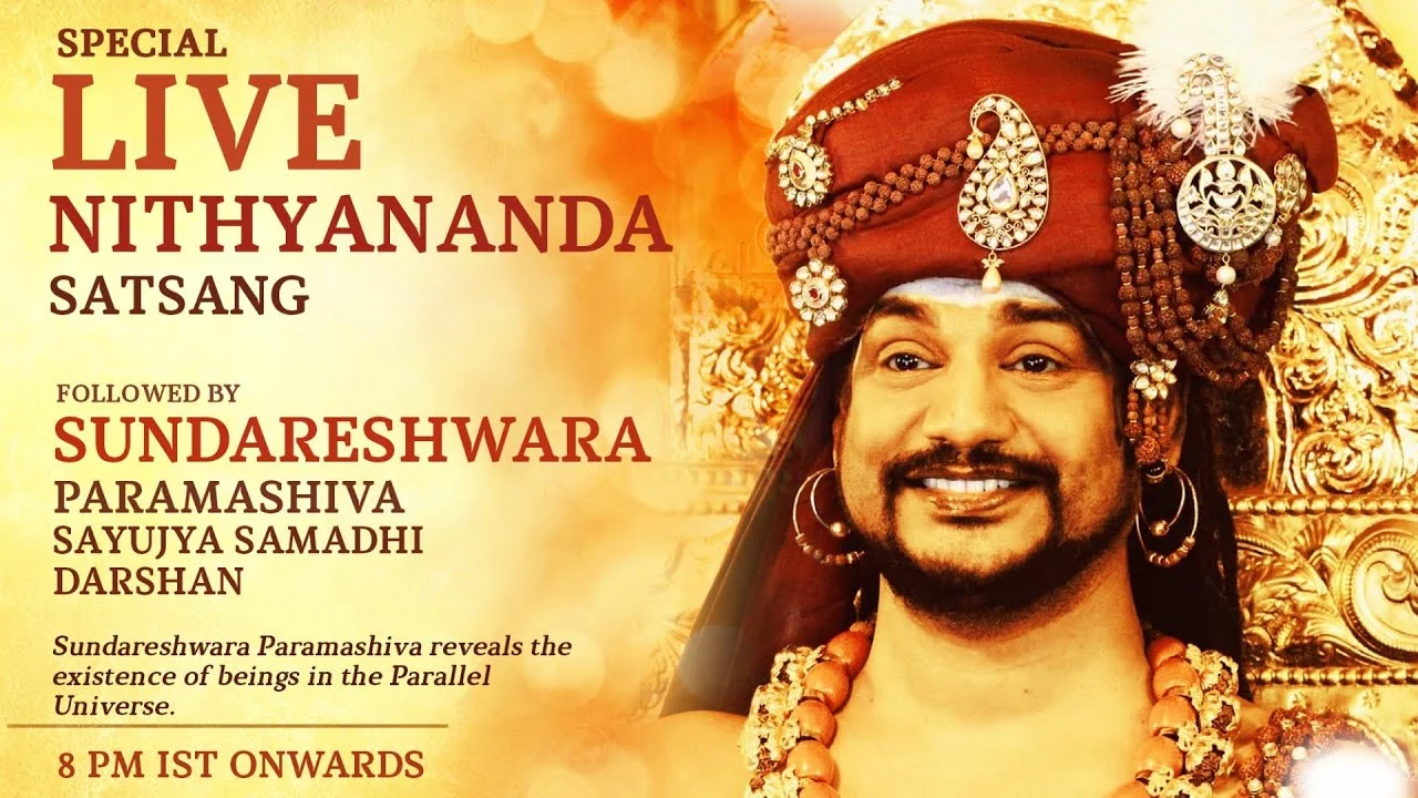 LIVE SPECIAL NITHYANANDA SATSANG AND LIVE Q&A WITH THE SPH  || 23 OCT 21