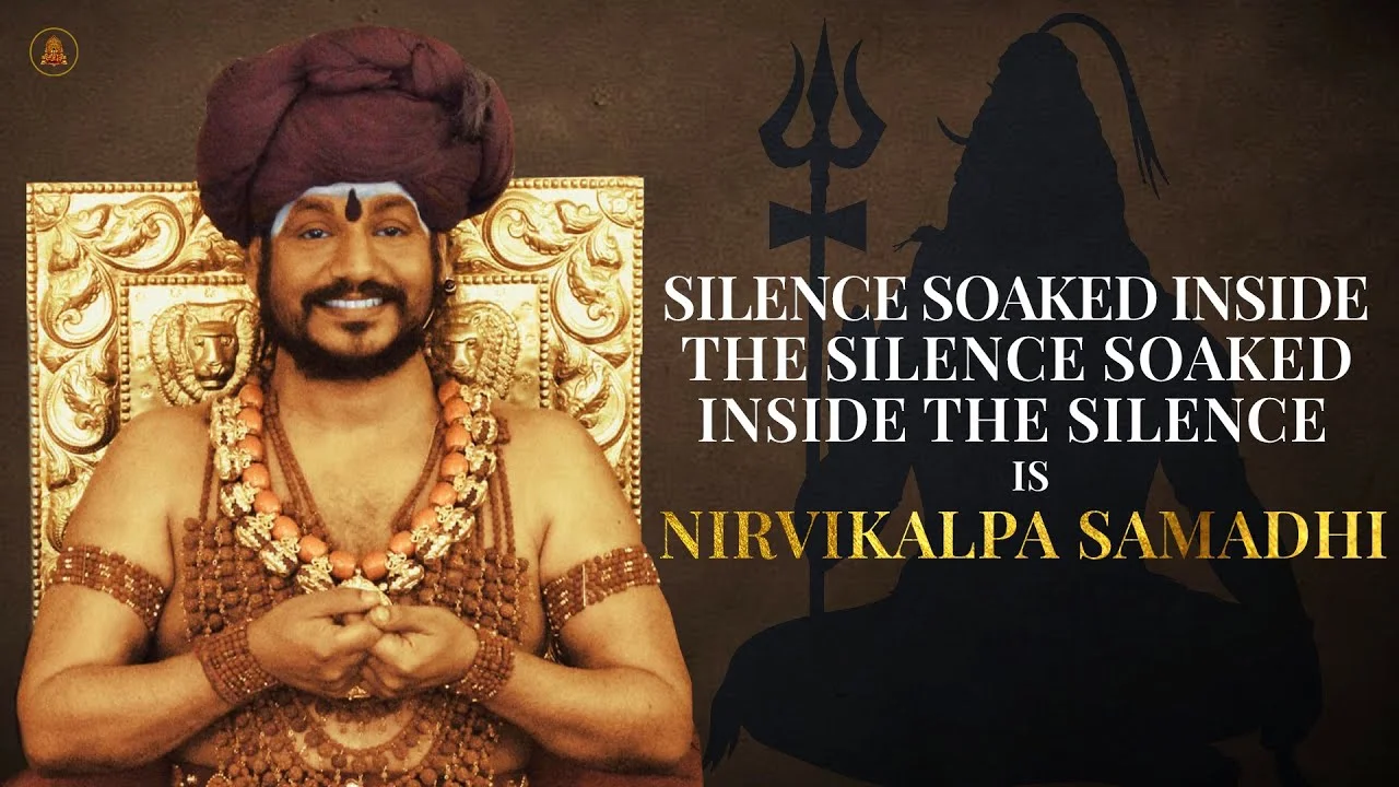 Silence Soaked Inside the Silence, Soaked Inside the Silence Is Nirvikalpa Samadhi | 03 Feb 2022