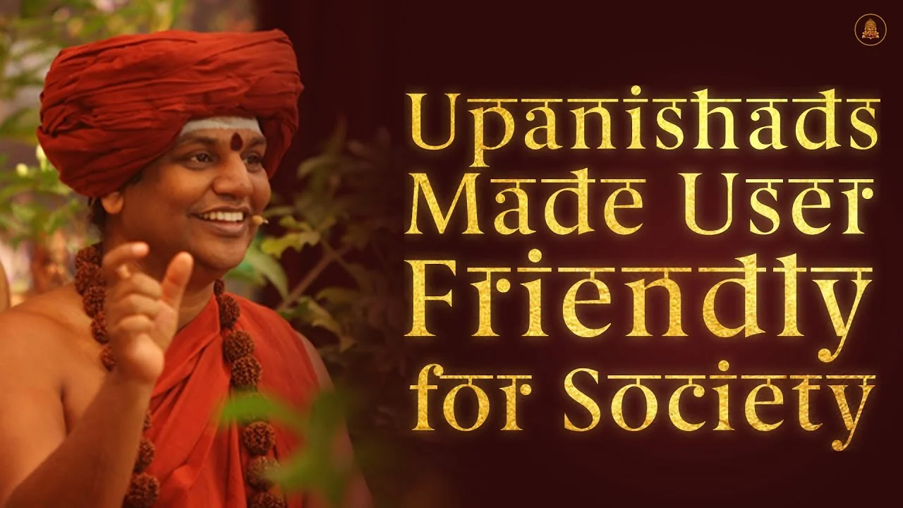 Upanishads – Made User Friendly for Society | Nithyananda Satsang | 20 Jan 2015