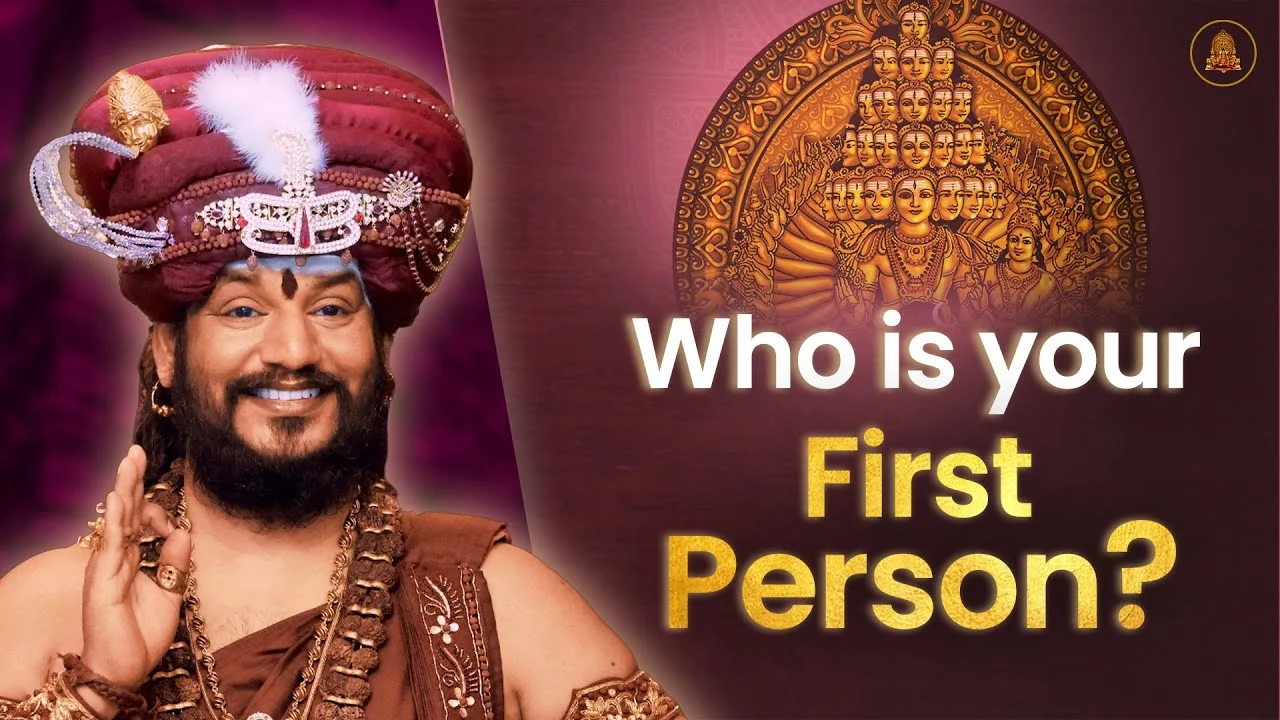 Who's Your First Person? | SADA NRITTA MURTHY DARSHAN | #shiva #awakening #transformation