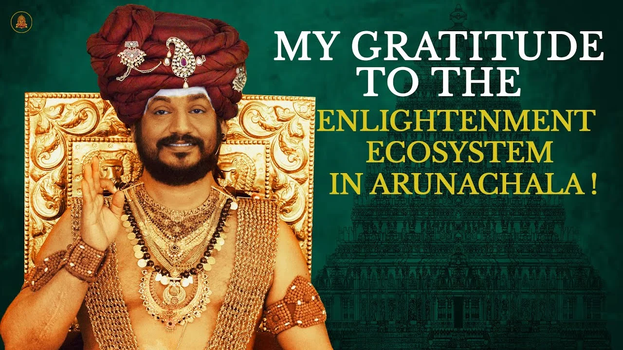 Special Tamil Satsang | My Gratitude To The Enlightenment Ecosystem In Arunachala! | 03 Feb 2022