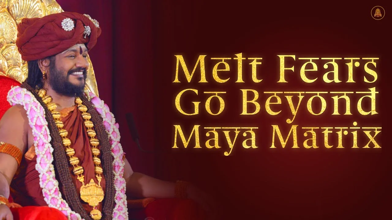 Melt Fears, Go Beyond Maya Matrix | Nithyananda Satsang | 03 Oct 2016