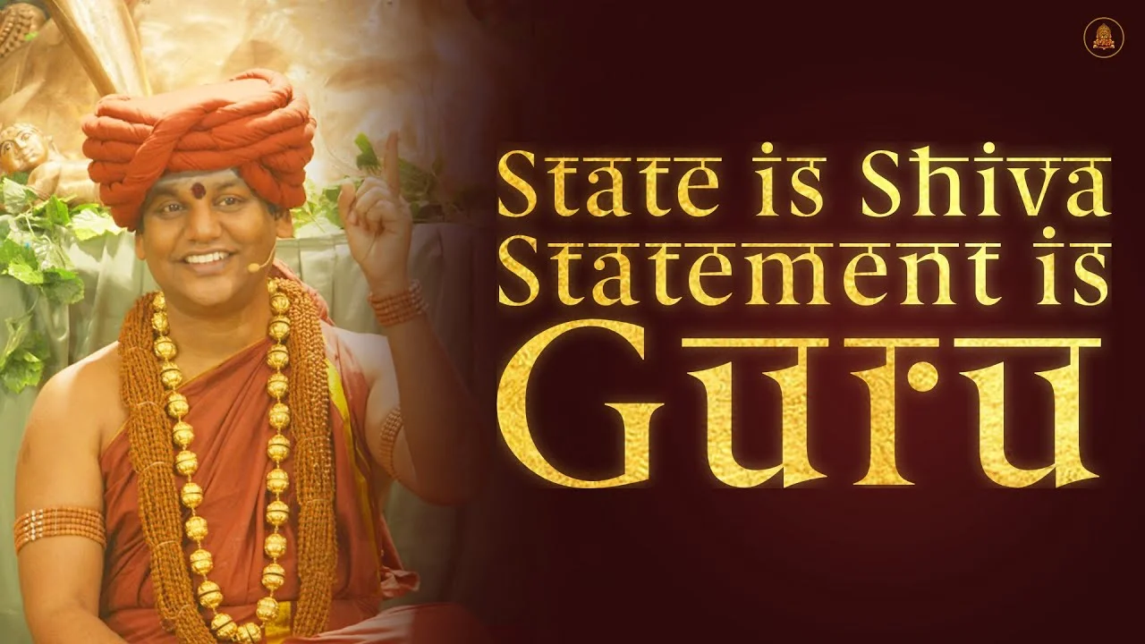 State is Shiva, Statement is Guru| Nithyananda Satsang | 26 Mar 2015