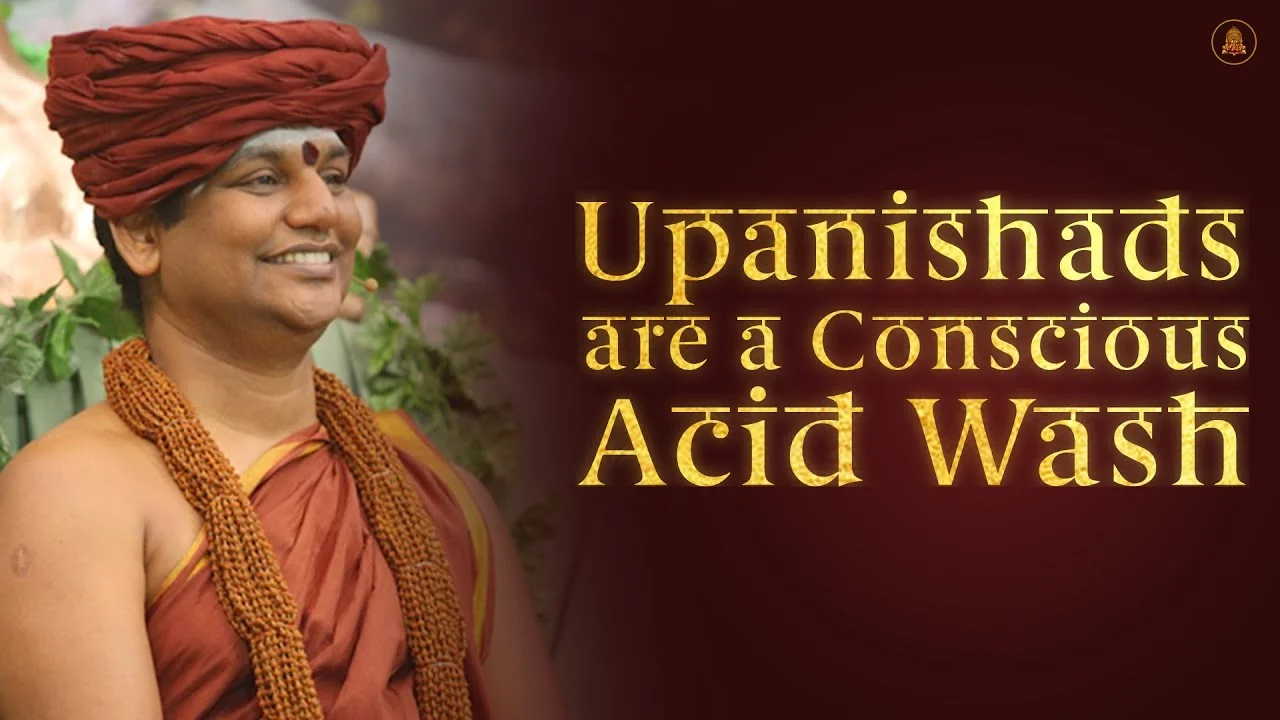 Upanishads are a Conscious Acid Wash | Nithyananda Satsang | 13 Mar 2015