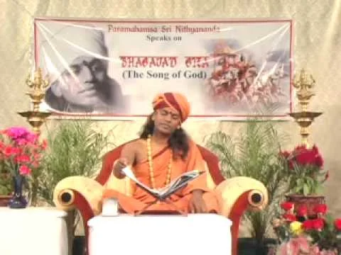 Bhagavad Gita chapter 14 Part 1 - Nithyananda