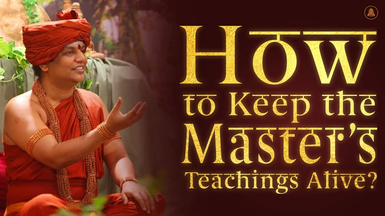 How to Keep the Master’s Teachings Alive? | Nithyananda Satsang | 01 Mar 2015