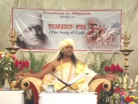 Bhagavad Gita chapter 18 Part 2 - Nithyananda