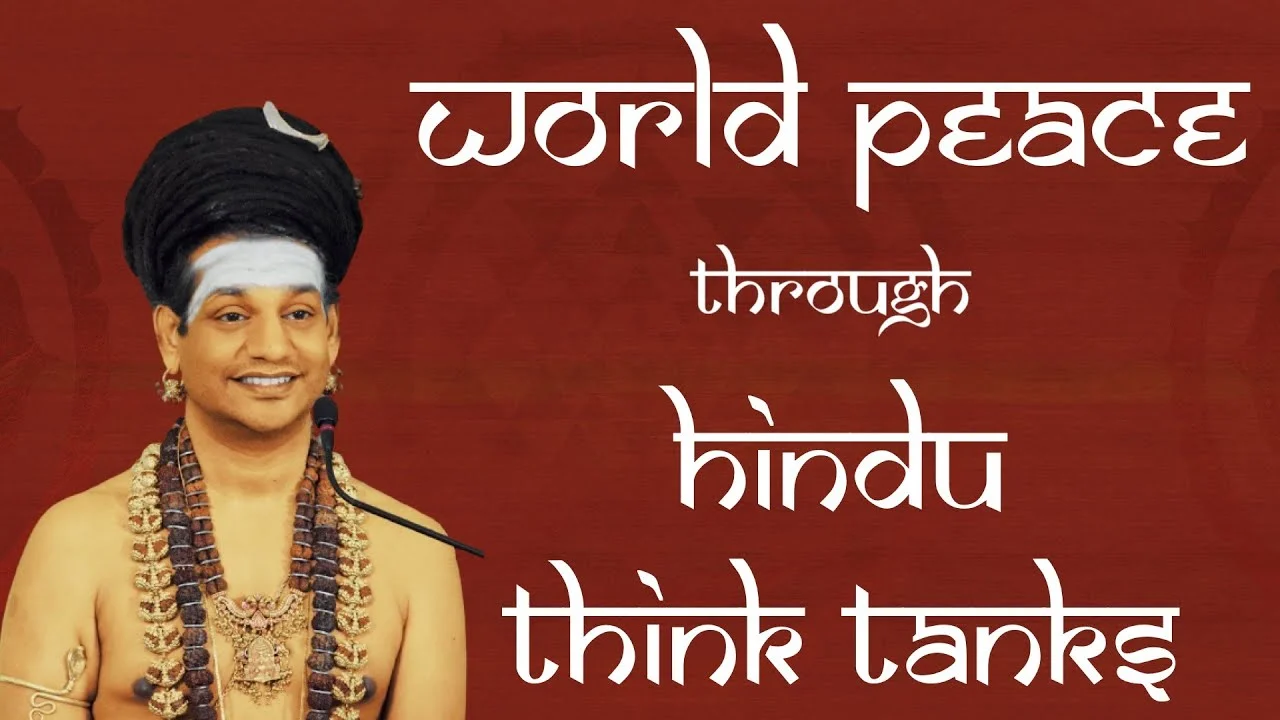 World Peace is Possible with Hindu Think Tanks || Nithyananda Satsang - Live Stream || 06 Dec 2019