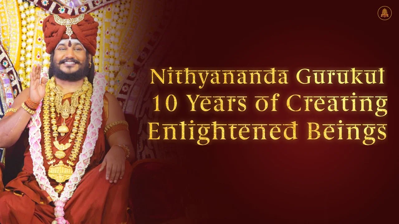 Nithyananda Gurukul - 10 Years of Creating Enlightened Beings | Nithyananda Satsang | 11 Oct 2016