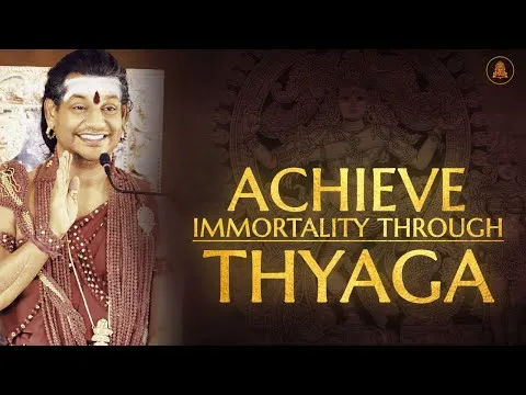 Achieve Immortality Through Tyaga || Nithyananda Satsang || 15 Feb 2020