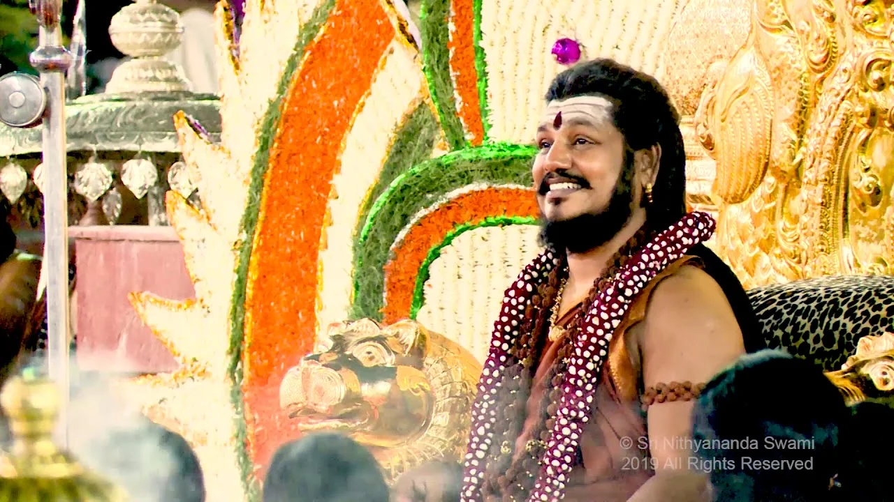 Rudrabhishekam, Pada Puja and Sanyas Initiation Vaidyasarovar (6 Nov 2017)