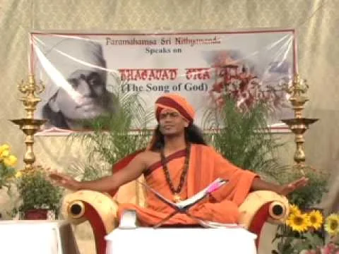 Bhagavad Gita chapter 9 Part 1 - Nithyananda
