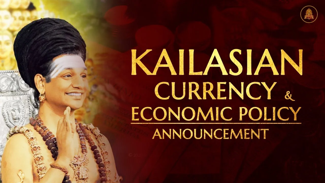 Kailasian Currency and Economic Policy Announcement | Nithyananda Satsang | 19 Aug 2020