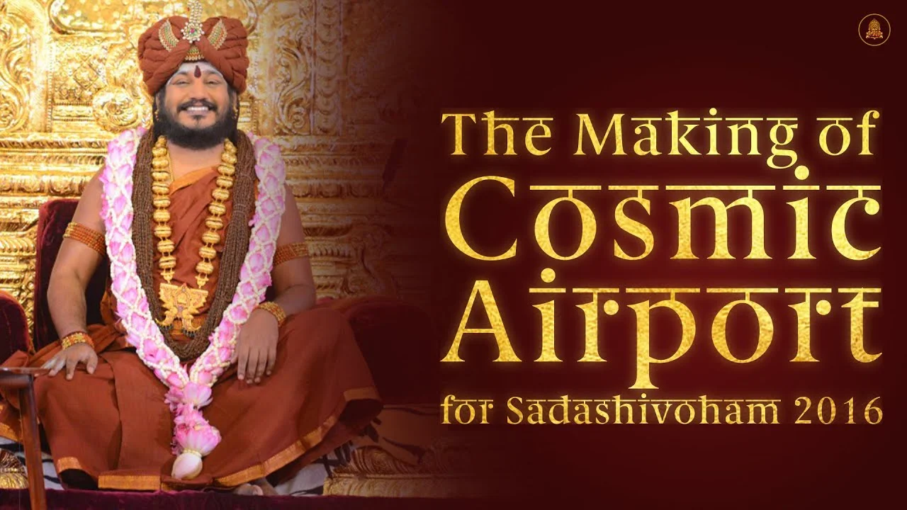 The Making of Cosmic Airport for Sadashivoham 2016 | 18 Oct 2016