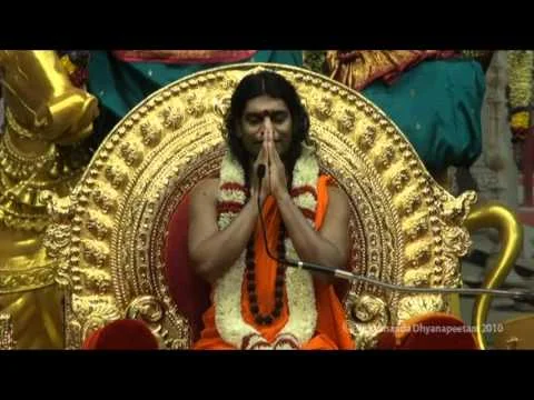 Siddha Tradition: Mouna (Silence) - Nithyananda Morning Satsang (22 Nov 2010) Message