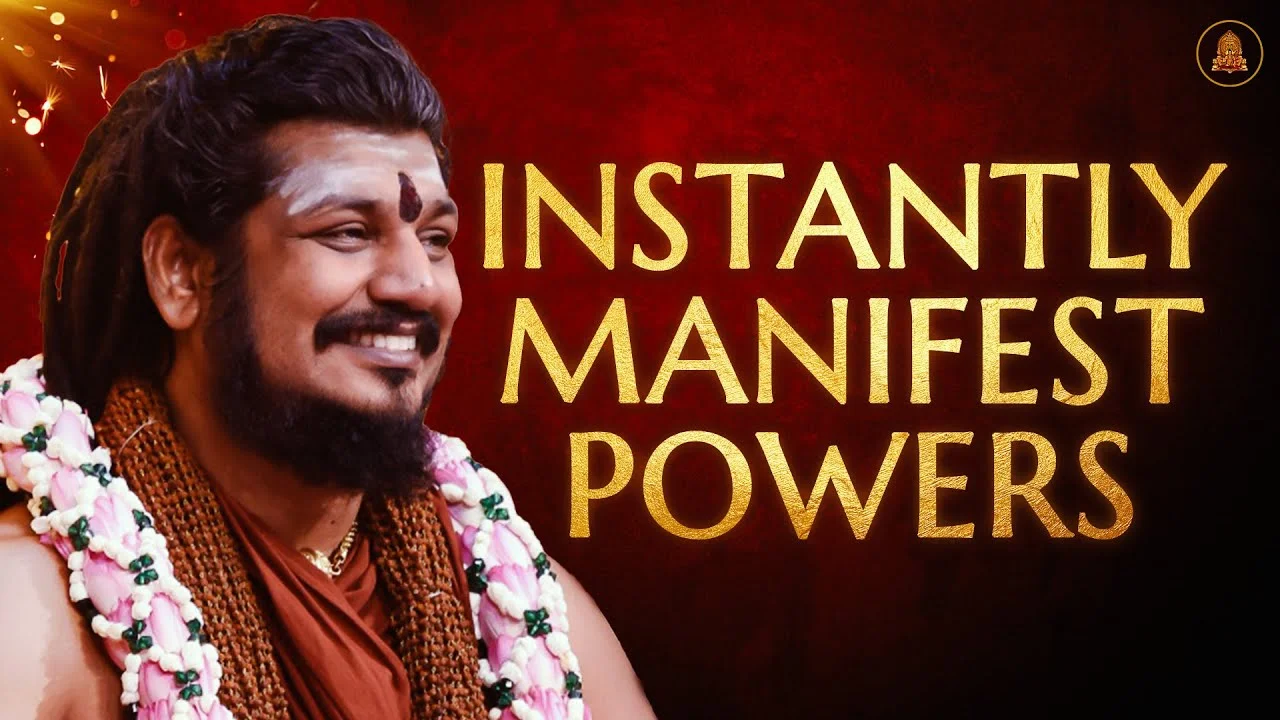 Password To Instantly Manifest Powers | Nithyananda Satsang | 25 Mar 2017