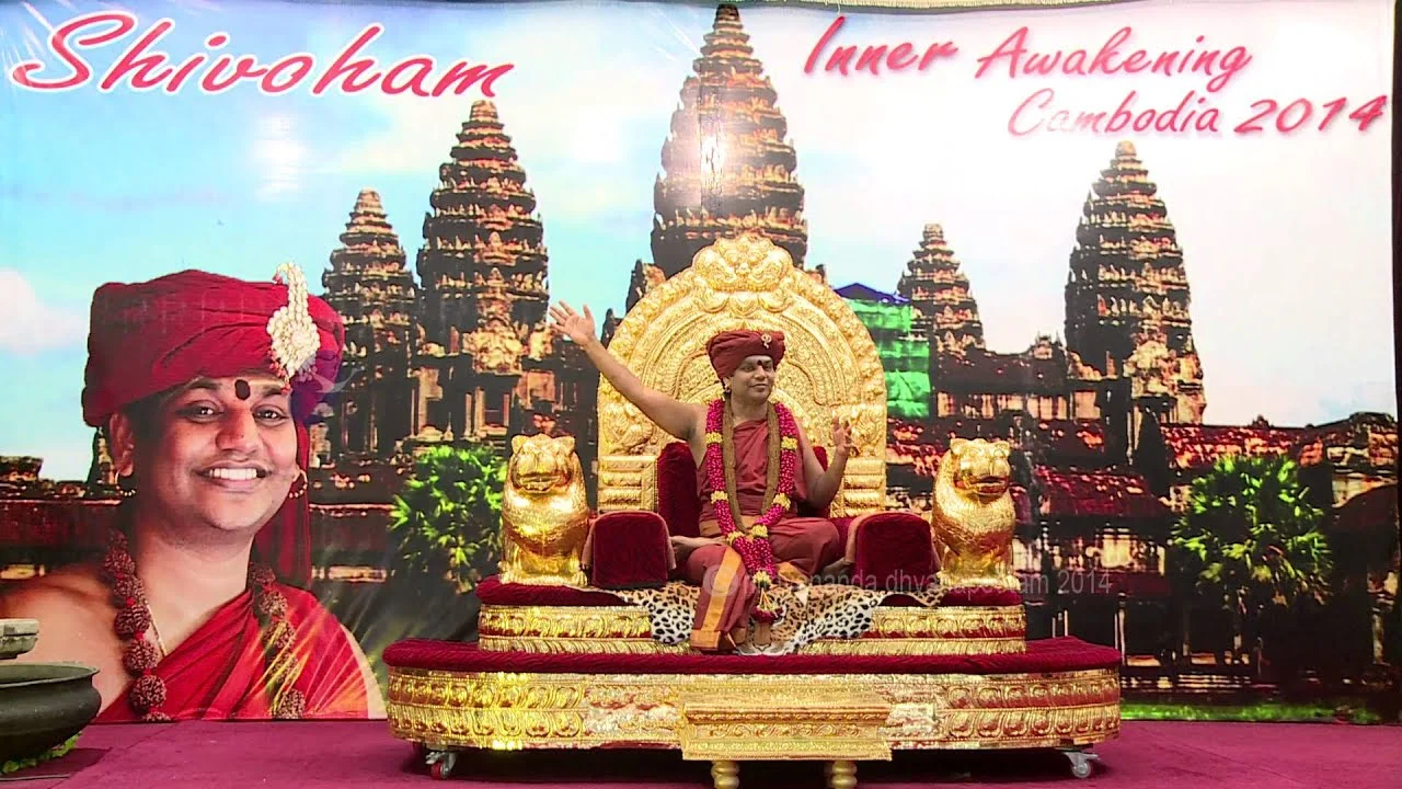 Cambodia - The Feast of Enlightenment | Nithyananda Satsang | 31 Oct 2014