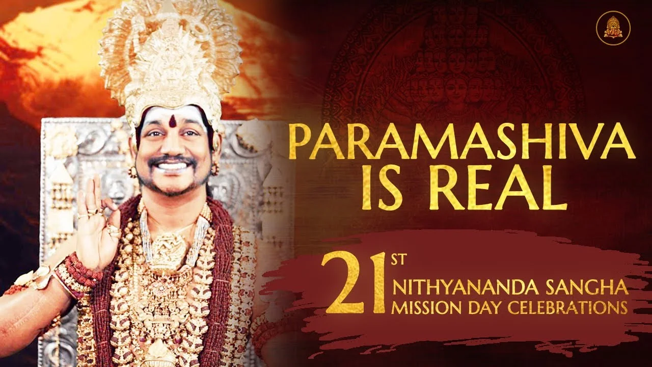 Paramashiva is Real - Live || 21st Nithyananda Sangha Mission Day Celebrations || 01 Jan 2020