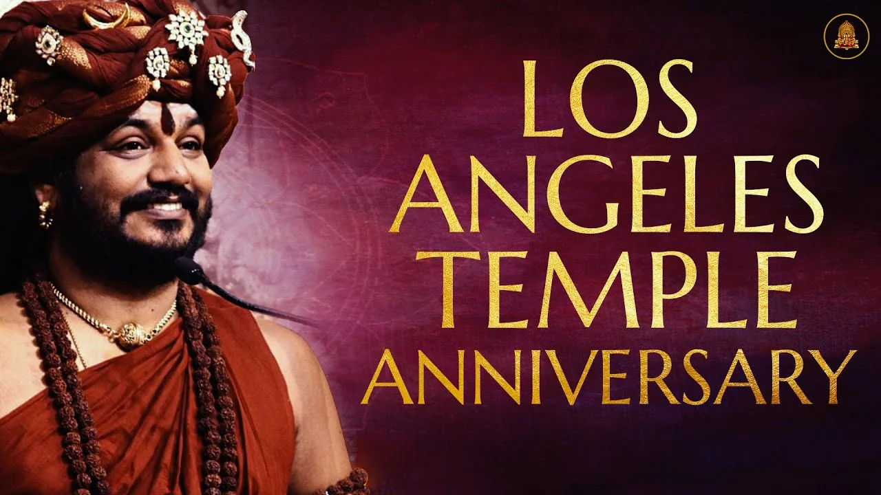 Celebrating 10th Anniversary of Los Angeles Temple | Nithyananda Satsang | 18 Oct 2017