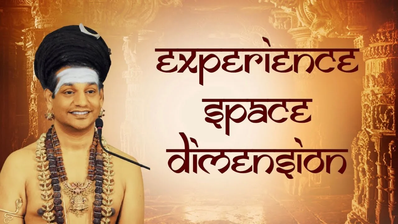 Experience Space Dimension || Nithyananda Satsang Live Stream || 16 October 2018