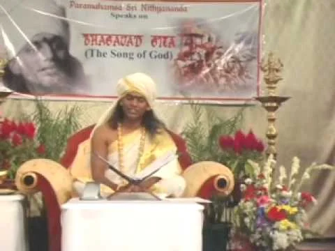 Bhagavad Gita chapter 18 Part 1 - Nithyananda