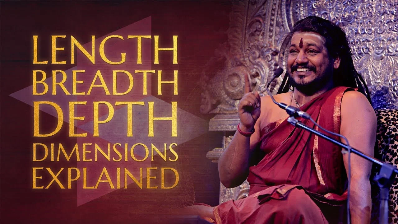 Length, Breadth & Depth Dimensions Explained - From Vedic Cosmology | MSS | 30 Dec 2017
