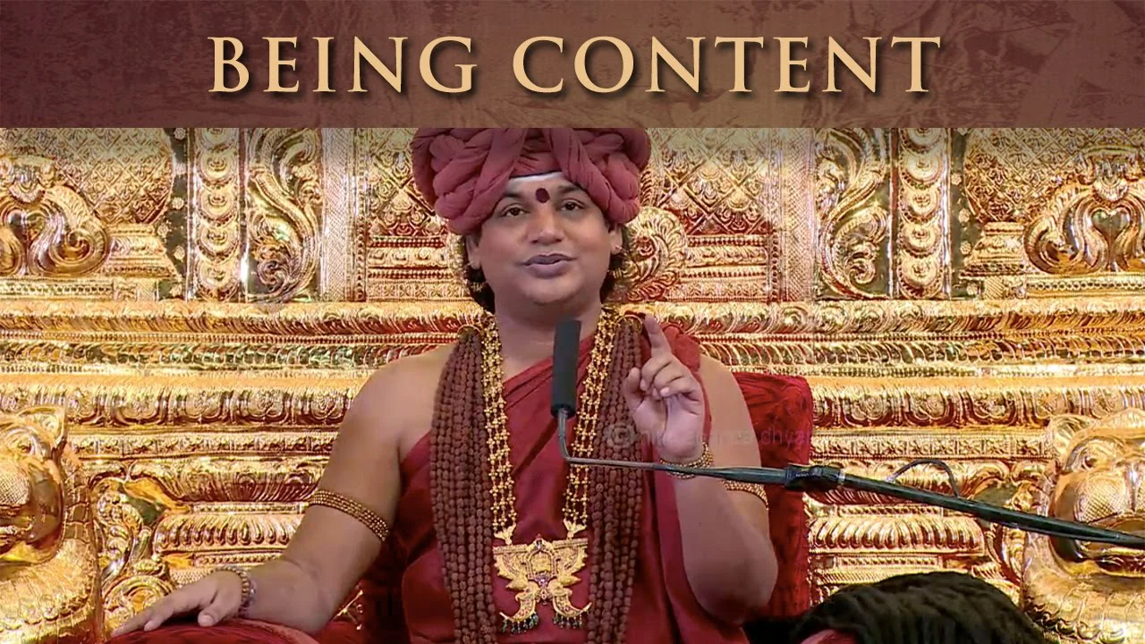Being content is just a cover up