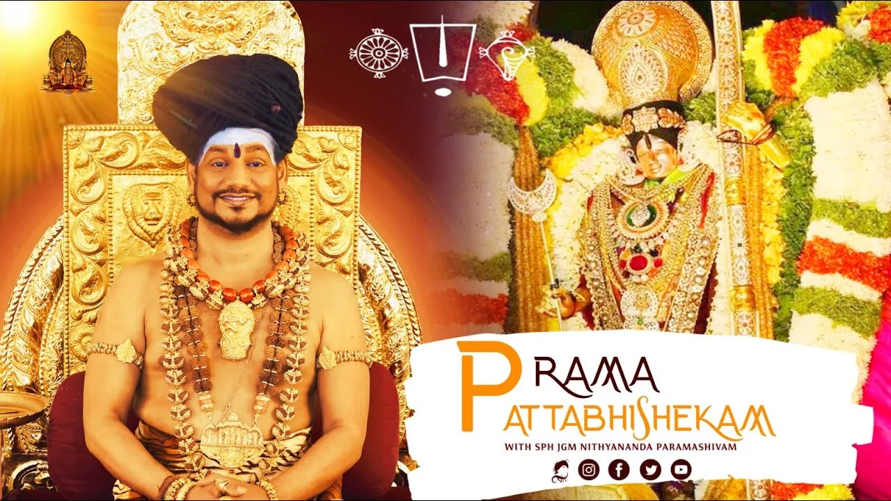 Live Darshan | Kailasa's Rama Pattabhishekam | 11 Apr 2022